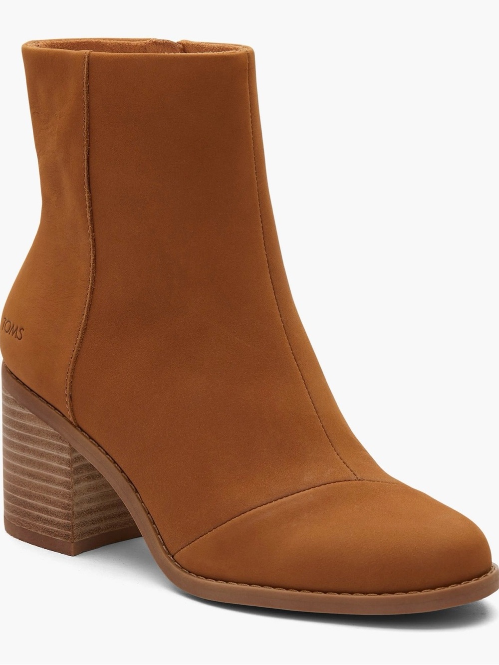 TOMS Evelyn Block Heel Ankle Boots